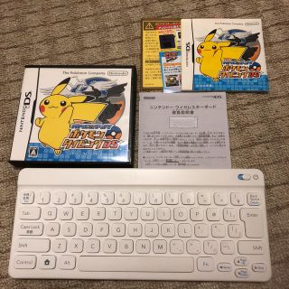 ニンテンドーDS(ニンテンドーDS)のRii様専用任天堂DS ポケモンタイピングDS(携帯用ゲームソフト)