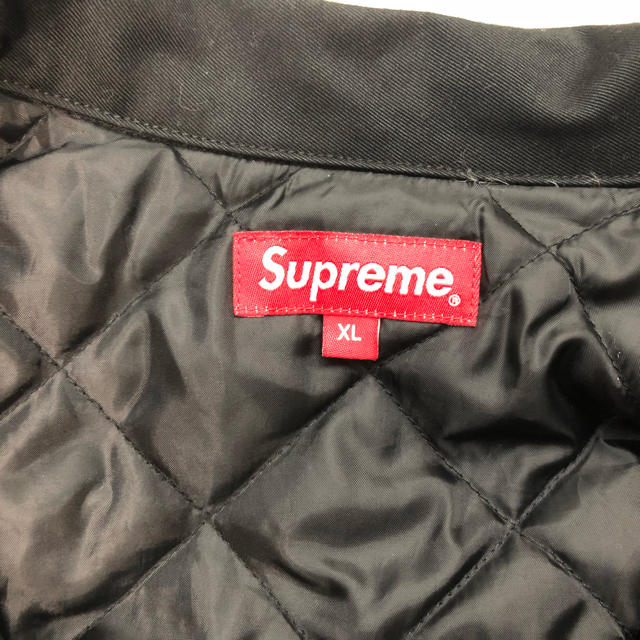 Supreme(シュプリーム)の supreme×プレイボーイJKT黒 XL メンズのジャケット/アウター(ブルゾン)の商品写真