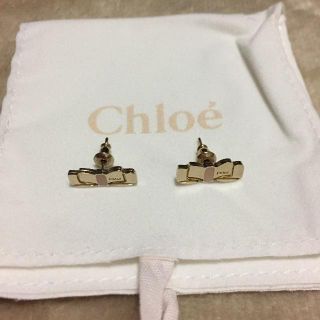 クロエ(Chloe)のクロエ ピアス リボン(ピアス)