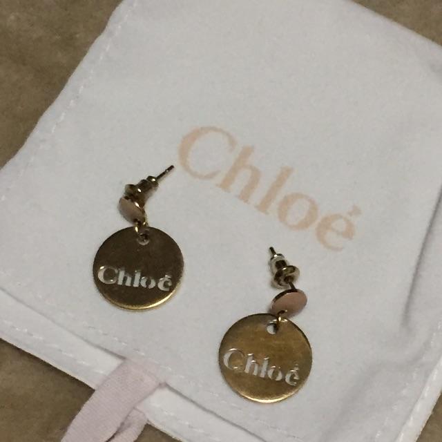 Chloe(クロエ)のお値下げ クロエ ピアス プレート レディースのアクセサリー(ピアス)の商品写真