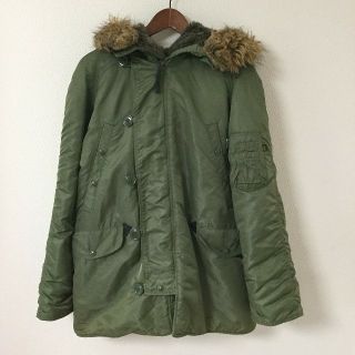 アルファインダストリーズ(ALPHA INDUSTRIES)の ALPHA INDUSTRIES INC. モッズコート カーキ ナイロン (モッズコート)