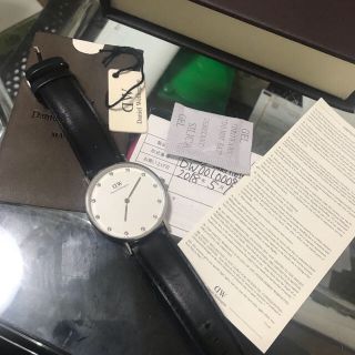 ダニエルウェリントン(Daniel Wellington)のDaniel Wellington 34mm シルバー 最終値段！(腕時計)