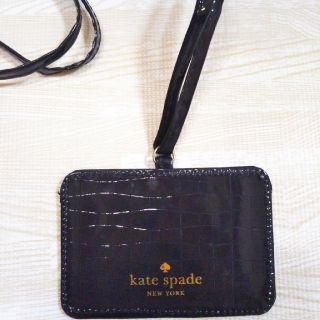 ケイトスペードニューヨーク(kate spade new york)のケイトスペード　IDカードホルダー(パスケース/IDカードホルダー)