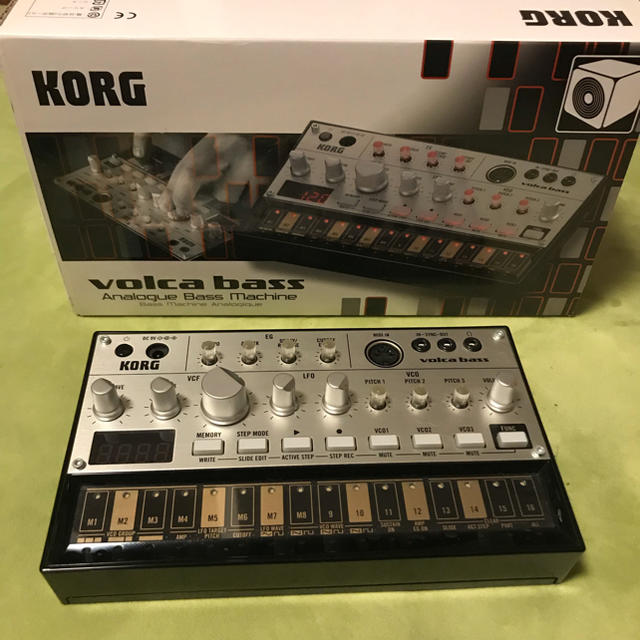 【送料込み】美品!!! KORG コルグ Volca bassアダプタ付き