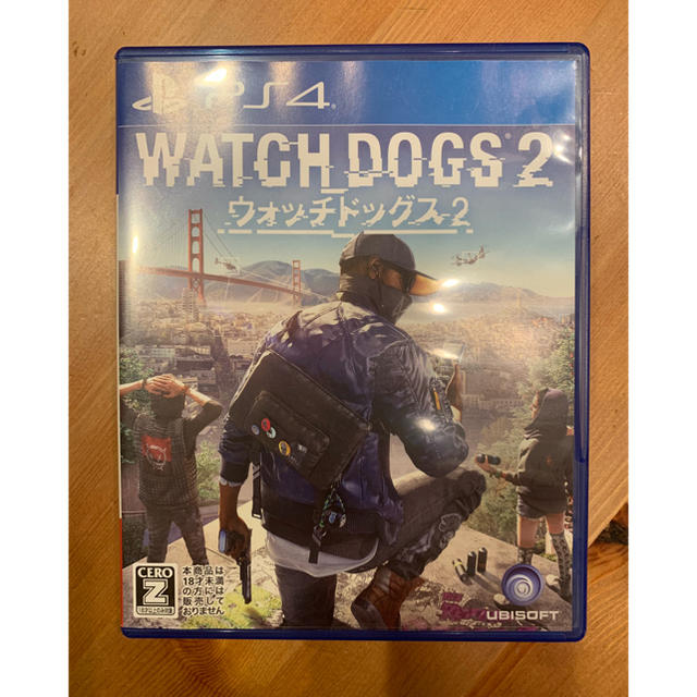 PlayStation4(プレイステーション4)のPS4  ウォッチドッグス2 WATCH DOGS2 美品 エンタメ/ホビーのゲームソフト/ゲーム機本体(家庭用ゲームソフト)の商品写真