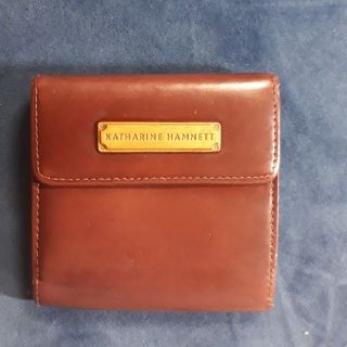 キャサリンハムネット(KATHARINE HAMNETT)の【良好】KATHARINE HAMNETTキャサリンハムネット折れ財布(財布)