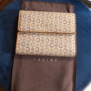 セリーヌ(celine)の【ほぼ美品】【人気】セリーヌ折り財布(折り財布)