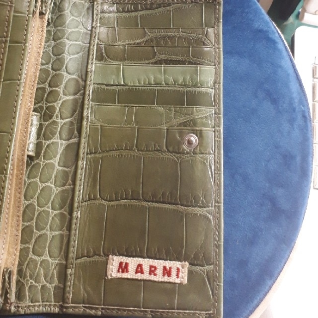 Marni(マルニ)の【良好】【多収納】マルニ　クロコ調長財布 メンズのファッション小物(長財布)の商品写真