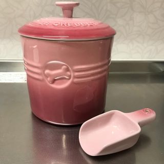 ルクルーゼ(LE CREUSET)のル・クルーゼ フードコンテナ  ドッグフード入れ(犬)