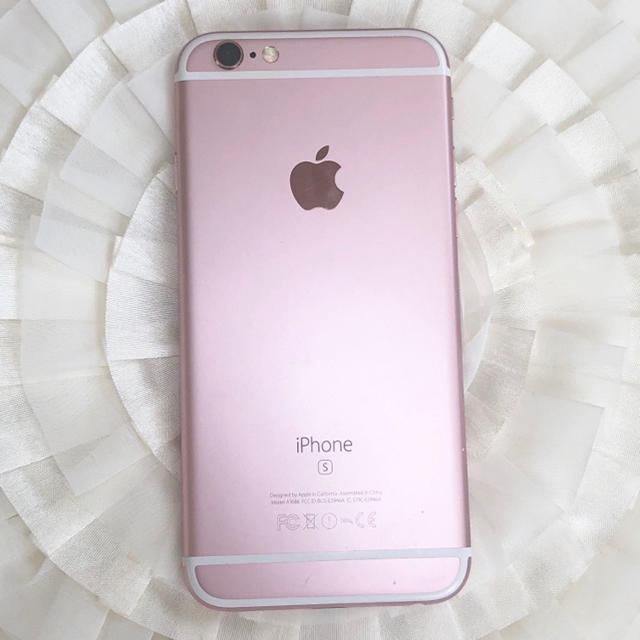 Softbank(ソフトバンク)のiPhone 6s Rose Gold  64GB Softbank  スマホ/家電/カメラのスマートフォン/携帯電話(スマートフォン本体)の商品写真