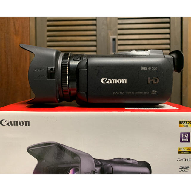 Canon(キヤノン)のキヤノン(Canon) iVIS HF G20  スマホ/家電/カメラのカメラ(ビデオカメラ)の商品写真