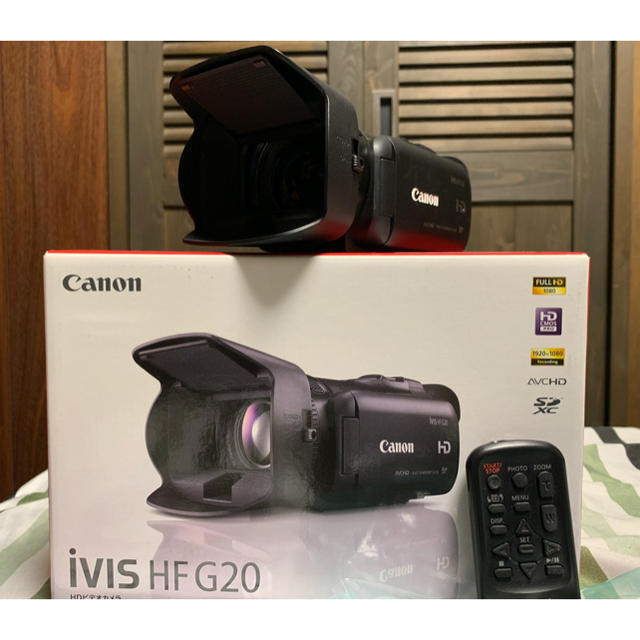 Canon(キヤノン)のキヤノン(Canon) iVIS HF G20  スマホ/家電/カメラのカメラ(ビデオカメラ)の商品写真