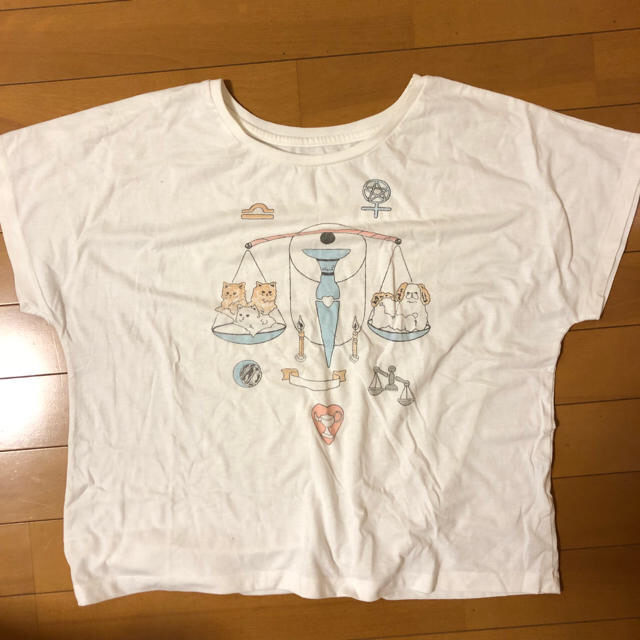 Lochie(ロキエ)のancco 天秤Ｔシャツ レディースのトップス(Tシャツ(半袖/袖なし))の商品写真