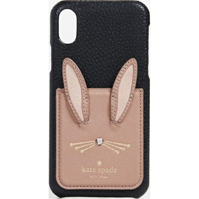 kate spade new york(ケイトスペードニューヨーク)のkate spade★新品 うさぎ ラビットスマホ ステッカーポケットケース  スマホ/家電/カメラのスマホアクセサリー(モバイルケース/カバー)の商品写真