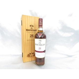 MACALLAN 旧マッカラン 25年 シェリーオーク ウイスキー 700ml (ウイスキー)