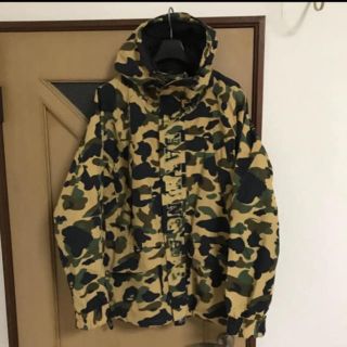 アベイシングエイプ(A BATHING APE)のAPE  CAMO SNOWBOARD JACKET GORE-TEX(マウンテンパーカー)