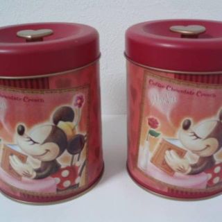 ディズニー(Disney)のディズニー 空き缶 小物入れ ミニー 2缶セット(その他)