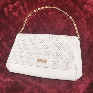 ケイトスペードニューヨーク(kate spade new york)の【美品】ケイトスペードニューヨーク クラッチバッグ(クラッチバッグ)