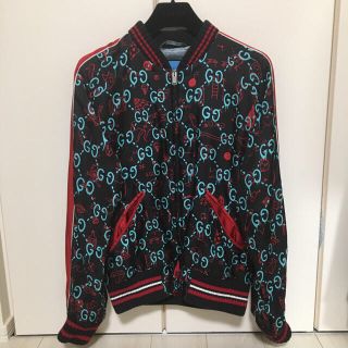 グッチ(Gucci)のグッチゴースト ボンバージャケット(スタジャン)