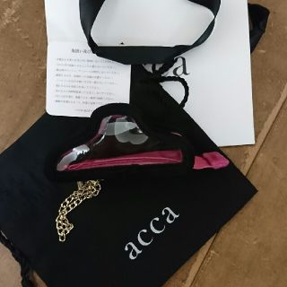 アッカ(acca)のaccaクリップケーススケルモ♥新品♥(バレッタ/ヘアクリップ)