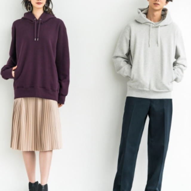 UNIQLO(ユニクロ)のuniqlo u スウェットプルパーカ★ブラウン XL メンズのトップス(パーカー)の商品写真