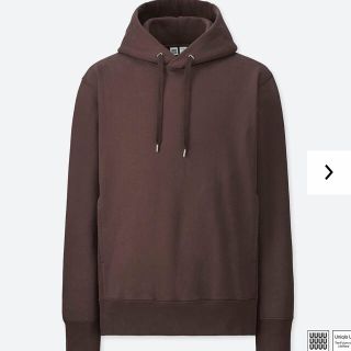 ユニクロ(UNIQLO)のuniqlo u スウェットプルパーカ★ブラウン XL(パーカー)