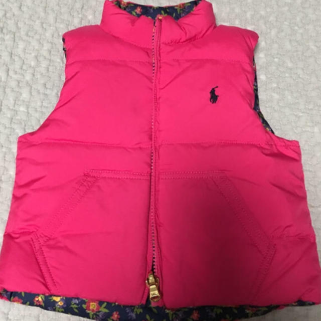 Ralph Lauren(ラルフローレン)のラルフローレン キッズ ダウンベスト 90 キッズ/ベビー/マタニティのキッズ服男の子用(90cm~)(ジャケット/上着)の商品写真