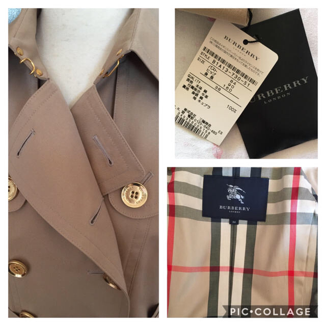 BURBERRY - ♡新品タグ付 バーバリー BURBERRY トレンチコート 定番の通販 by S's SHOP｜バーバリーならラクマ