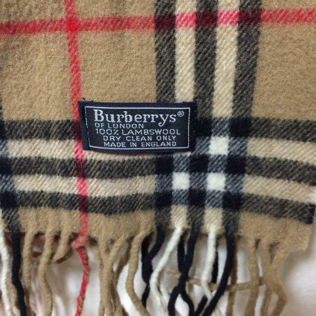 BURBERRY(バーバリー)のチェックマフラー レディースのファッション小物(マフラー/ショール)の商品写真