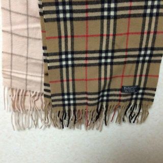 バーバリー(BURBERRY)のチェックマフラー(マフラー/ショール)