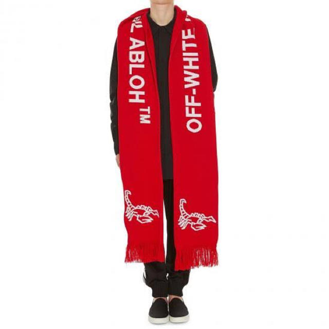 OFF-WHITE(オフホワイト)のoff-white 13ss  スコーピオン マフラー メンズのファッション小物(マフラー)の商品写真