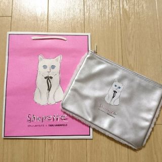 シュウウエムラ(shu uemura)の新品 シュウウエムラ キャット ポーチ ノベルティ(ポーチ)