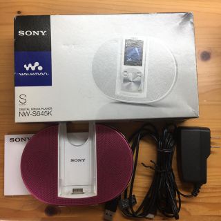 ウォークマン(WALKMAN)のSONY ウォークマンスピーカー NW-S645K(スピーカー)