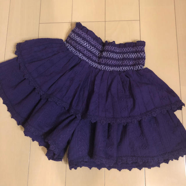 ANNA SUI mini(アナスイミニ)のANNA SUImini130 キッズ/ベビー/マタニティのキッズ服女の子用(90cm~)(スカート)の商品写真