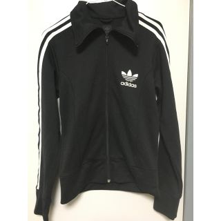 アディダス(adidas)のアディダスジャージ 黒  レディース  XS  依頼者様専用(トレーナー/スウェット)