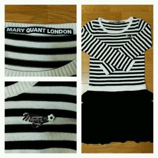 マリークワント(MARY QUANT)のマリクワの切り替えワンピース☆(ミニワンピース)