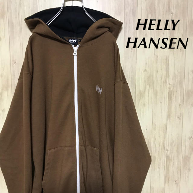 ヘリーハンセン HELLY HANSEN スウェット パーカー デカロゴ 刺繍