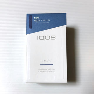 アイコス(IQOS)の新品未開封 IQOS 3 MULTI ステラーブルー IQOS3 アイコス(タバコグッズ)