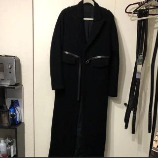 ヨウジヤマモト(Yohji Yamamoto)のyohji yamamoto メルトン ロングコート(チェスターコート)