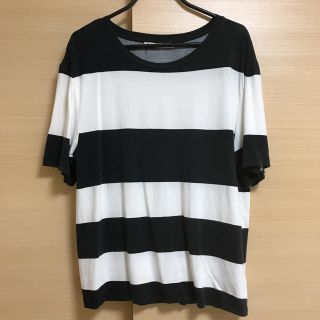 アクネ(ACNE)のacne ボーダーTシャツ(Tシャツ(半袖/袖なし))