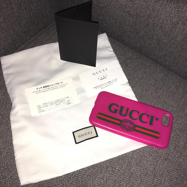 Gucci - 【GUCCI】 アイフォンケース グッチ ピンクの通販 by momo｜グッチならラクマ