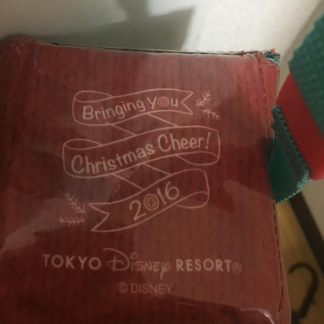 Disney(ディズニー)のポップコーンバケット スクエア クリスマス エンタメ/ホビーのおもちゃ/ぬいぐるみ(キャラクターグッズ)の商品写真