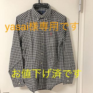 ラルフローレン(Ralph Lauren)の新品未着用 【お値下げ済】ラルフ・ローレン ボタンダウンシャツ 160 タグ付き(ブラウス)