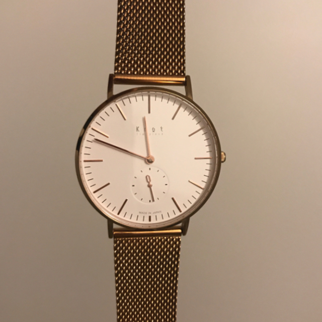 KNOT(ノット)のknot  ノット 時計 yumama0529さま専用 レディースのファッション小物(腕時計)の商品写真