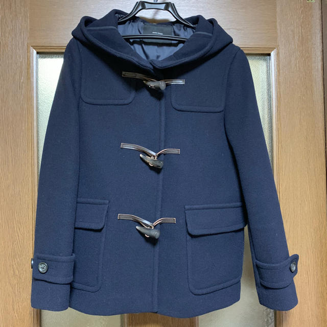 グリーンレーベルリラクシング】ダッフルコートショート ネイビー40