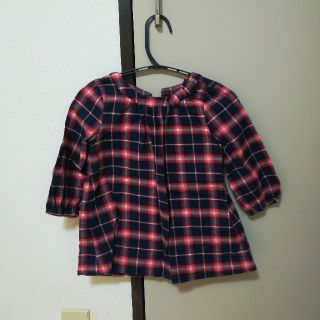 ベビーギャップ(babyGAP)のbabyGap チェックチュニック(Tシャツ/カットソー)