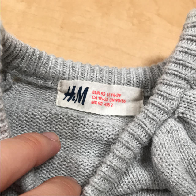 H&M(エイチアンドエム)のH&Mワンピース キッズ/ベビー/マタニティのキッズ服女の子用(90cm~)(ワンピース)の商品写真