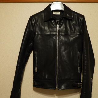 saint laurent paris   シングルライダース 13aw カーフ