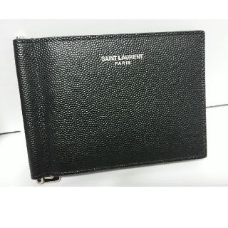 サンローラン(Saint Laurent)の新品未使用 サンローラン saint laurent マネークリップ ブラック(マネークリップ)