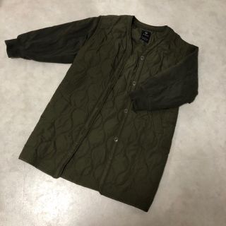 ダブルクローゼット(w closet)のwcloset  キルティングコート(ロングコート)